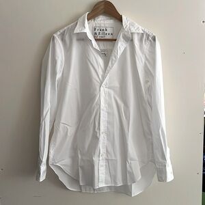 Frank & Eileen Frank shirt in Superfine white BNWOT